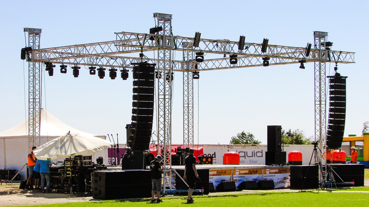 outdoor stage